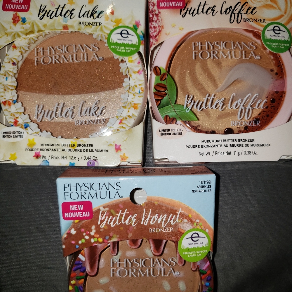 3) Physicians Formula Butter Bronzer (Limited Edition) All 3 are NWT